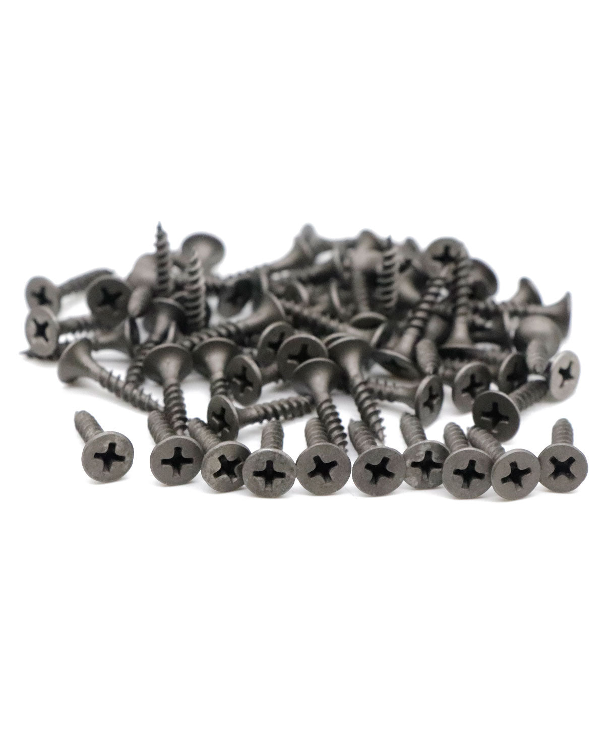 IMScrews 100шт #6x3/4" Шурупы для гипсокартона с плоской головкой Phillips с тонкой резьбой и острым концом Шуруп по дереву, углеродистая сталь 1022A, серый фосфат