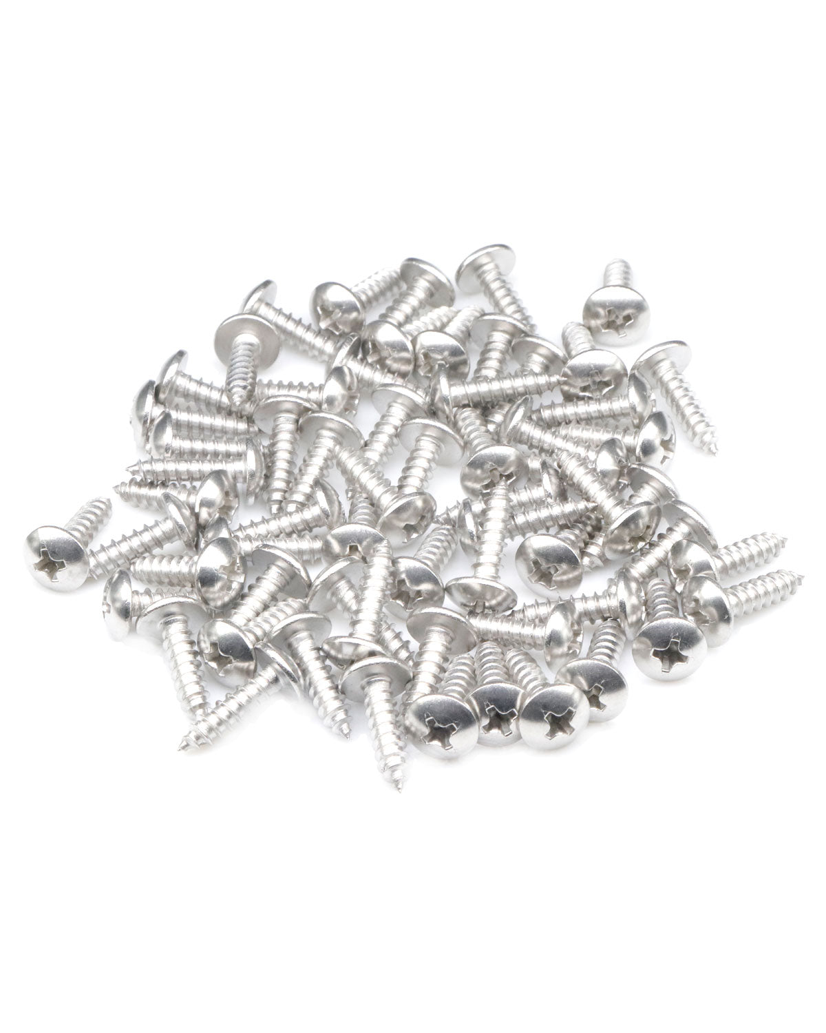 IMScrews 100Pcs #6 x 1/2"(12mm) Truss Head Phillips Wood Screws Heavy Duty 18-8 (304) Stainless Steel Screws