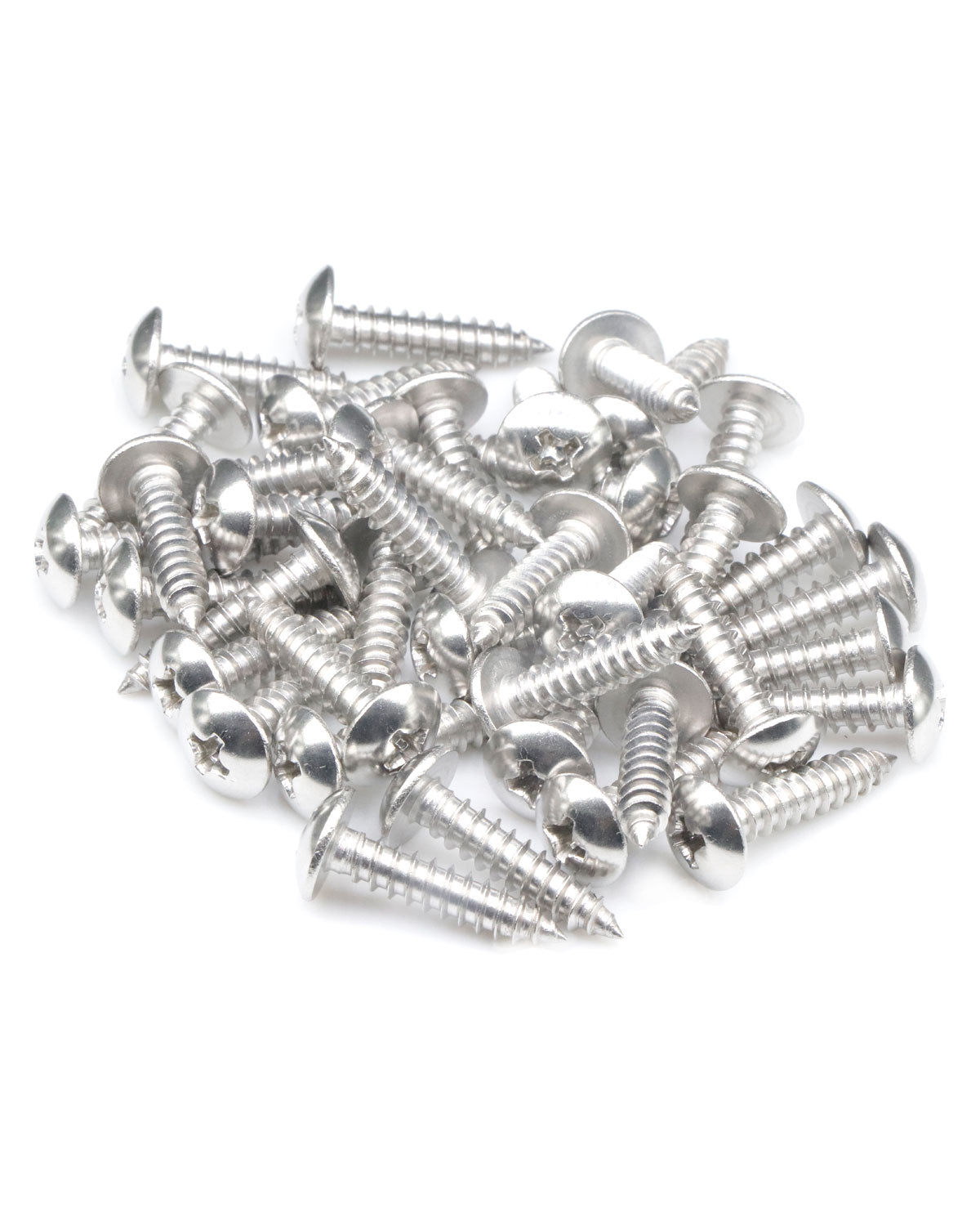 IMScrews 200 Qty #8 x 3/4"(20mm) Truss 304 Stainless Phillips Head Wood Screws