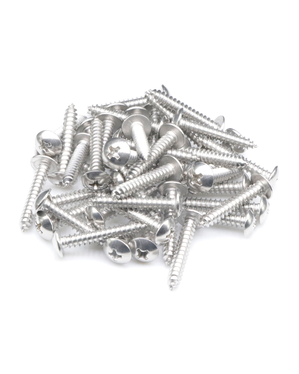 IMScrews #8 x 1"(25mm) 200Pcs 304 Stainless Steel Phillips Truss Head Self Tapping Sheet Metal Screws Assortment Kit