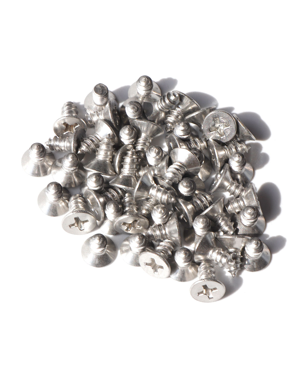 IMScrews 200pcs #8 x 3/8" (9.5mm) Stainless Flat Head Phillips Wood Screws 18-8 (304) Stainless Steel Countersunk Self Tapping Screws