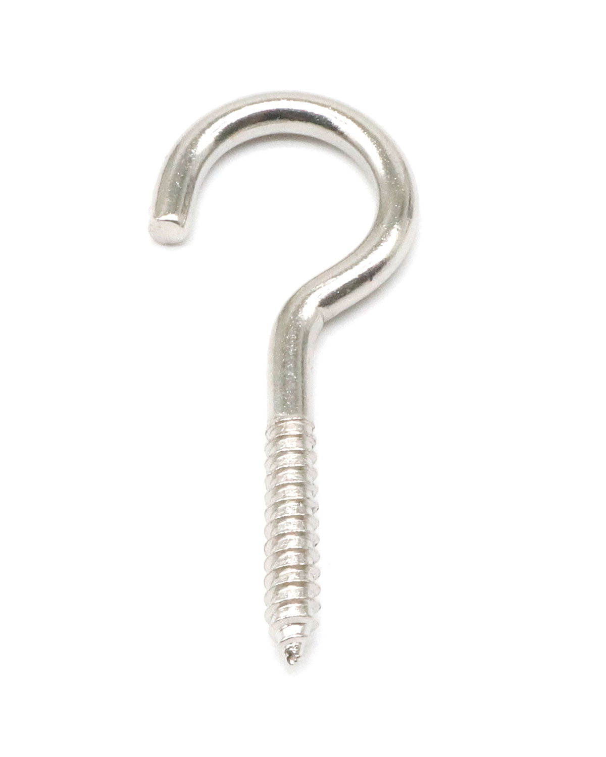 2.5 Inch Heavy Duty Eye Hooks, 10 Pack Stainless Steel Eye Screws, Screw in  Eye Hooks for Wood, Securing Cables Wires, Anti-Rust Self Tapping Eyelet