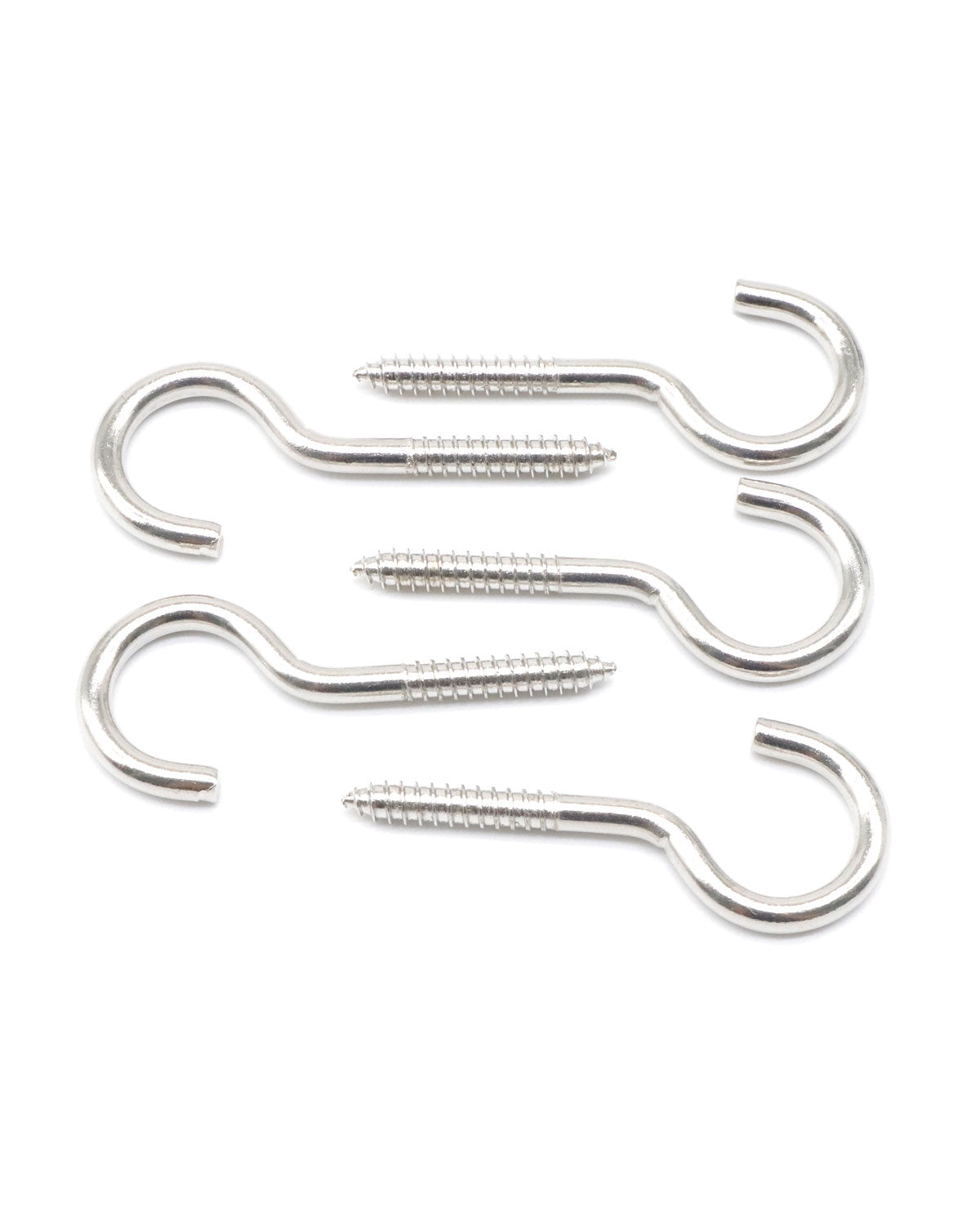  5 Pcs 2-3/4 Inch Eye Hooks Screw In Heavy Duty, Stainless  Steel 304#11 Eye Bolts Screw, Anti-Rust Self Tapping Eye Lag Screws Eyelet  Screw For Wood, Securing Cables WiresBy